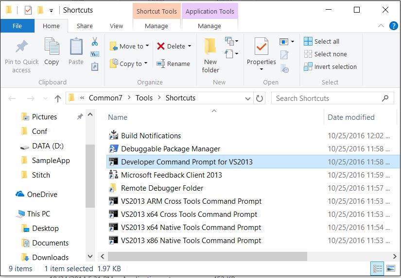 Microsoft Windows 10 Visual Studio Command Prompt GitBook